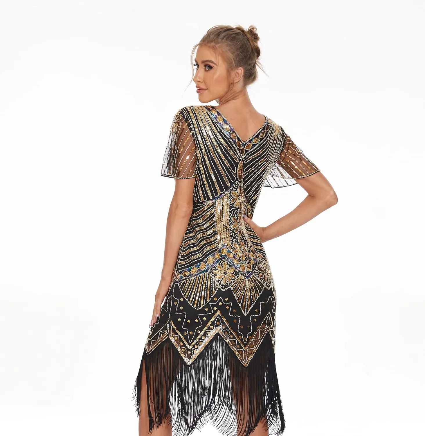 1920s Dresses for Women Flapper Dress Gatsby Dresses for Women Roaring 20's Dress