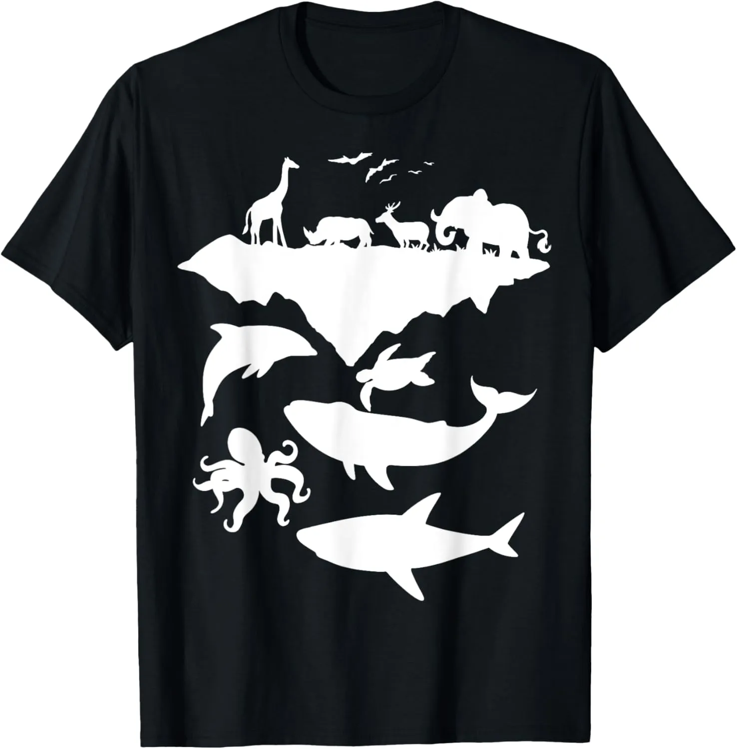 Animals Of The World Wildlife Conservation T-Shirt
