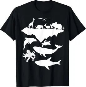 Animals Of The World Wildlife Conservation T-Shirt