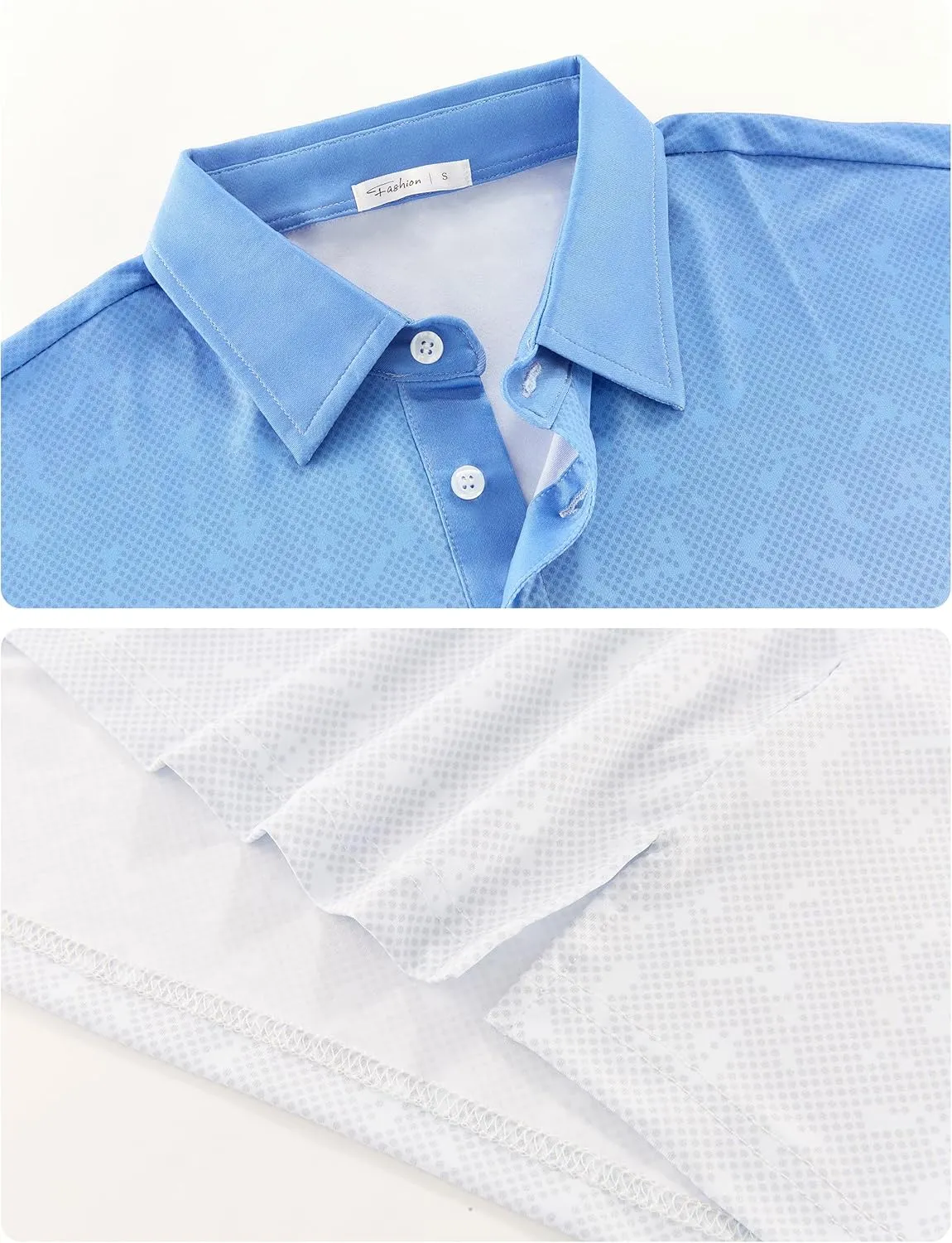 APTRO Mens Polo Shirt Short Sleeve Performance Golf Shirts Moisture Wicking Dry Fit Casual Quick-Dry T-Shirt