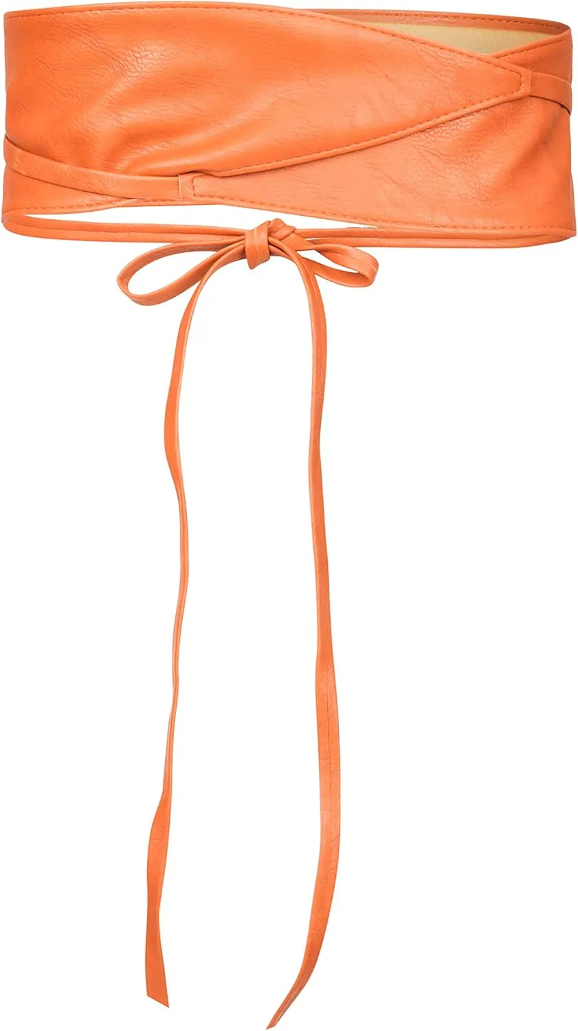 BlackButterfly Obi Waist Band Self Knot Tie Up Cinch Belt