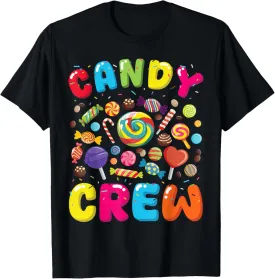 Candy Crew Sweetie Candy Squad Halloween Costume T-Shirt