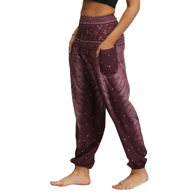 Fashion Bohemian Loose Harem Pant