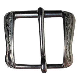 Fort Worth Western Stainless Steel Roller Buckle