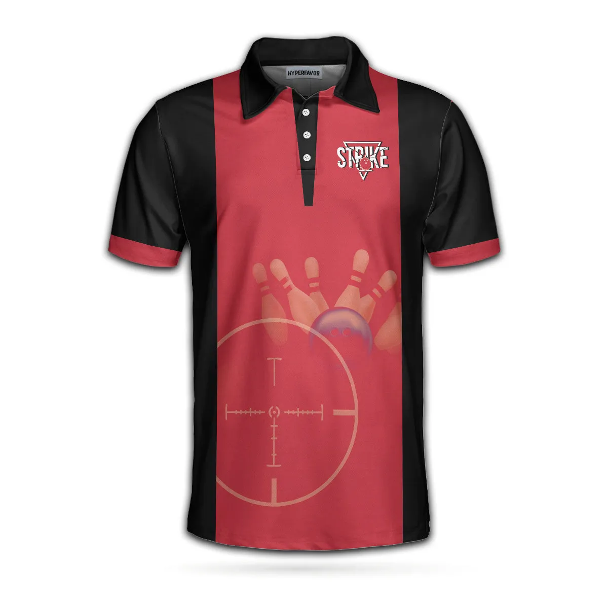 Kinda Busy Right Now Bowling Polo Shirt, Black And Red Polo Style Bowling Shirt, Funny Bowling Sayings Shirt Coolspod