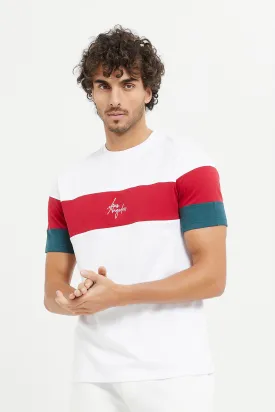 Men Assorted Cut And Sew T-Shirt