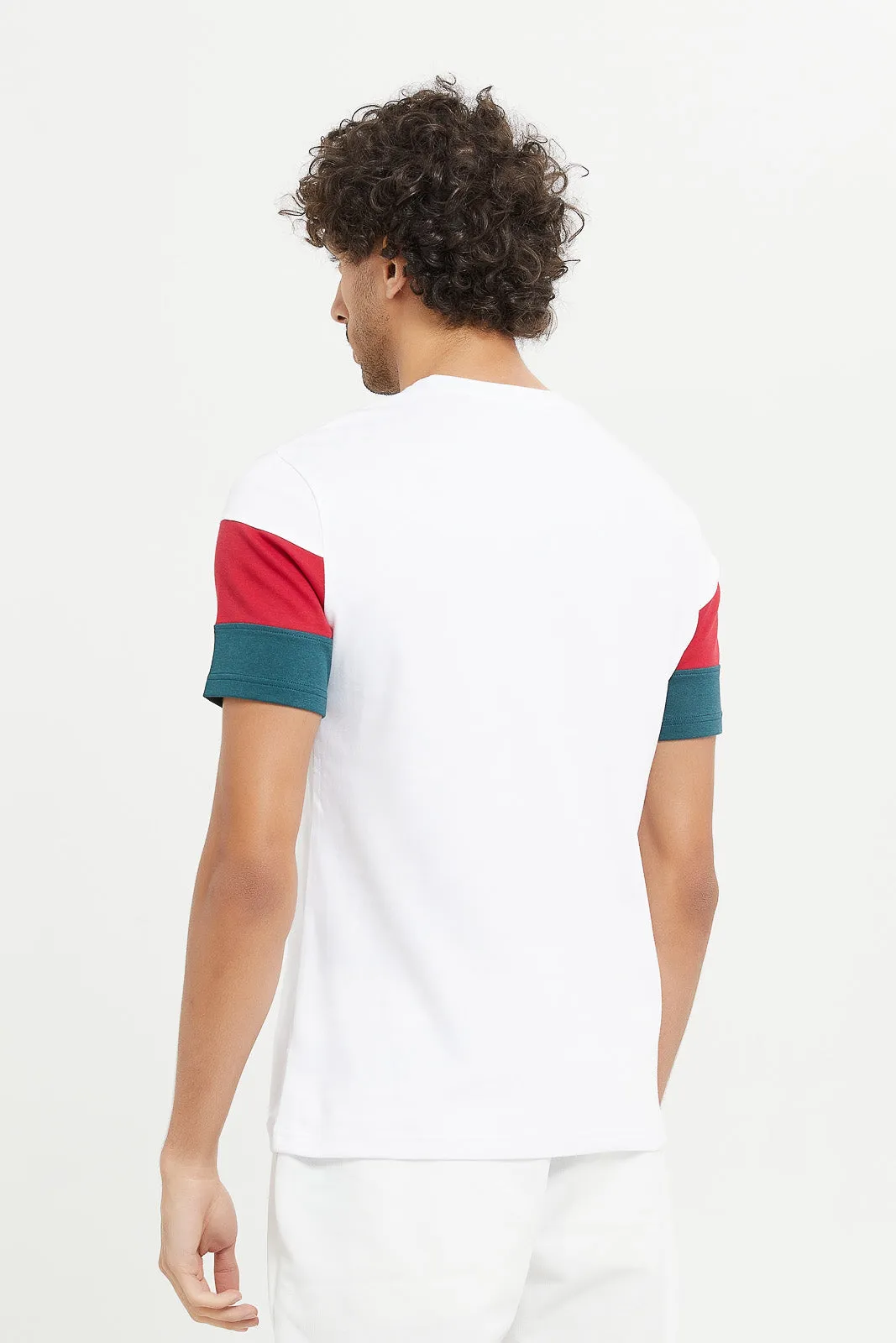 Men Assorted Cut And Sew T-Shirt