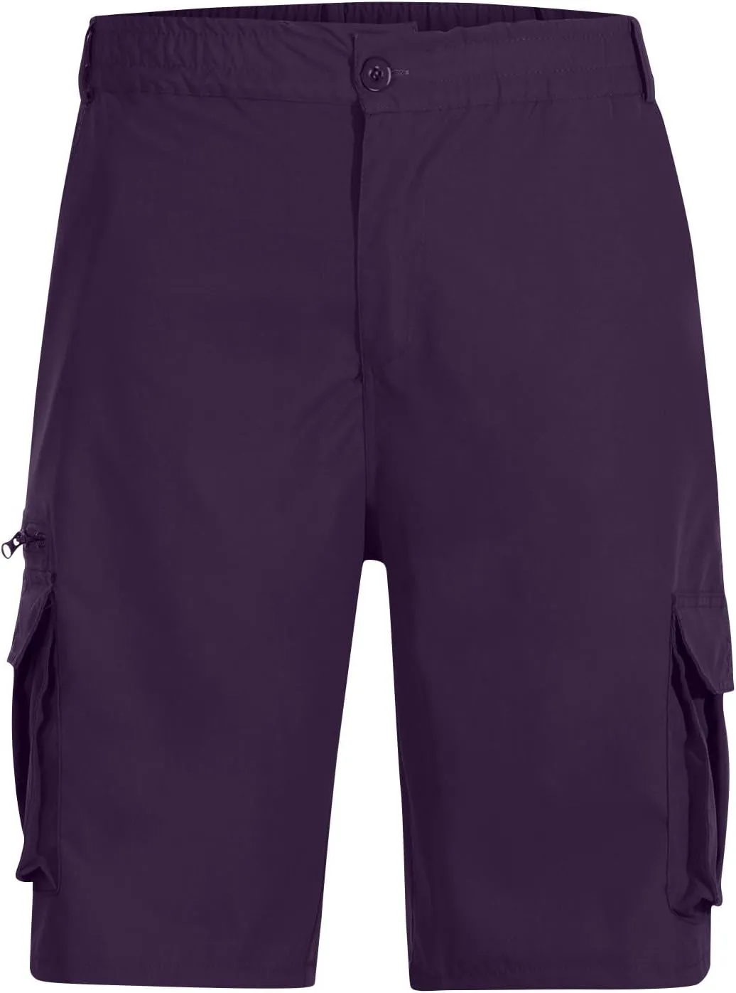 Mens Cargo Shorts 2025 Elastic Waist Bermuda Shorts Summer Casual Loose Fit Multi Pockets Outdoor Jogger Short Cargos