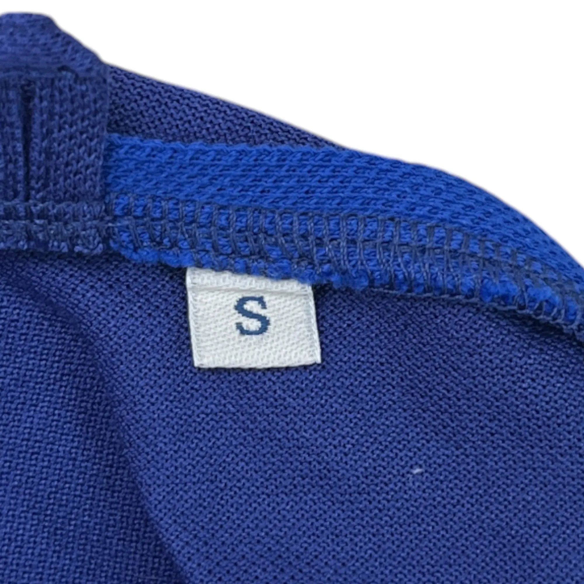Men's Logo Polo Shirt Blue Size S