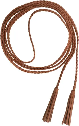 Nanxson Women's Waist Belt Woven Tassels Chain Belt Skinny Belt for Skirt Dress PDW0042