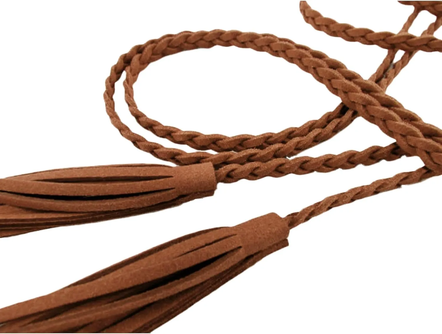 Nanxson Women's Waist Belt Woven Tassels Chain Belt Skinny Belt for Skirt Dress PDW0042