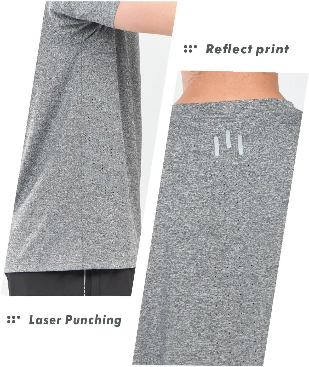 NORTHYARD Breathable 2.0 Men's Athletic Workout T-Shirt