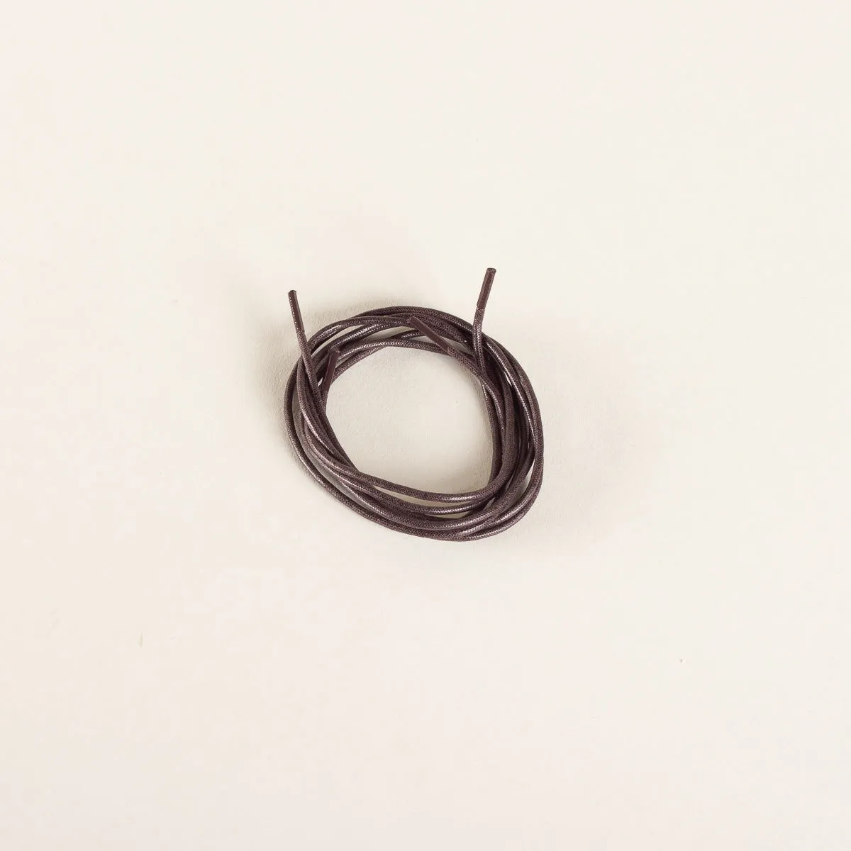 Shoe laces thin - dark brown