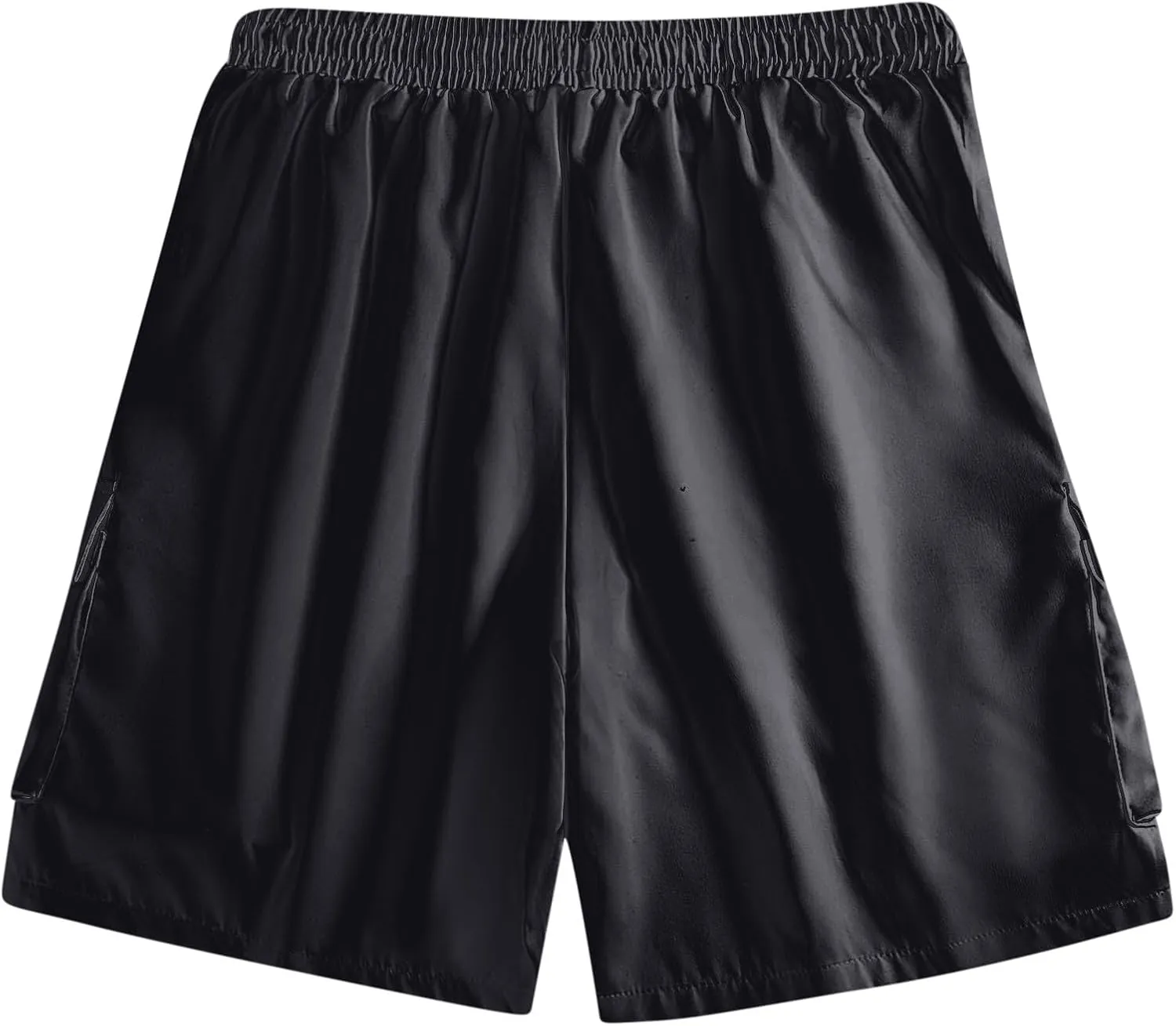 Summer Hiking Cargo Shorts for Men Casual Fashion Athletic Pants Loose Elastic Waist Beach Pants with Pockets
